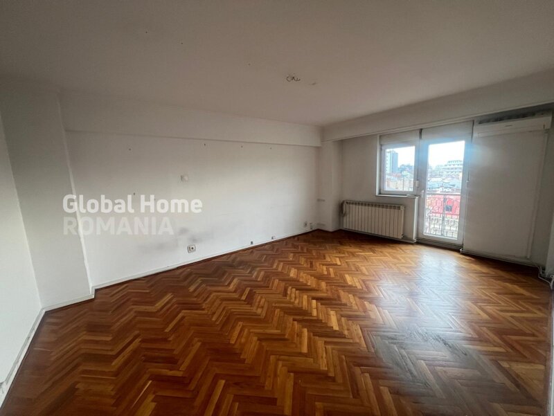 Unirii- Regina Maria Apartament 2 camere Bloc Monolit 1991-Centrala proprie