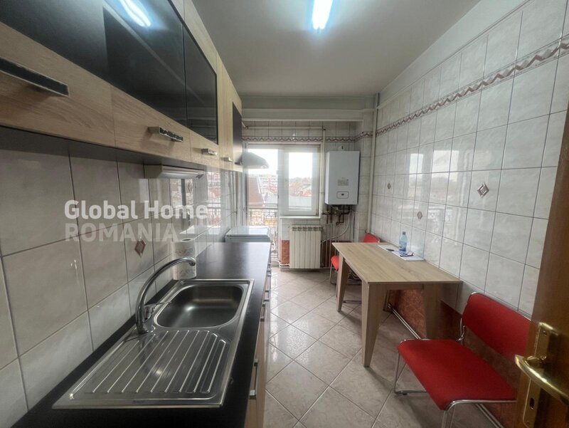 Unirii- Regina Maria Apartament 2 camere Bloc Monolit 1991-Centrala proprie